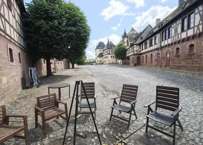 Historische Muehle Am Schloss Prázdninový dům *